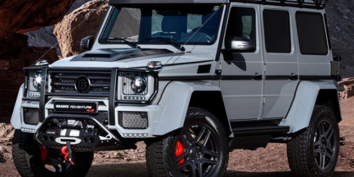 550-koňový Brabus G550 4x4² Adventure: Luxusná limuzína v tele off-roadu! 