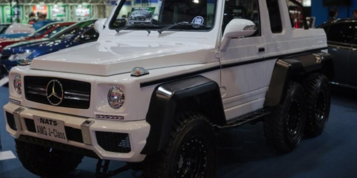 Mercedes-Benz G63 AMG 6x6 len za 7 900 eur!