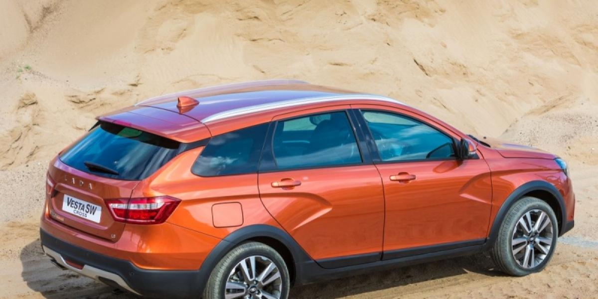 Lada Vesta SW Cross, kombi do terénu s luxusnou výbavou za pár €!