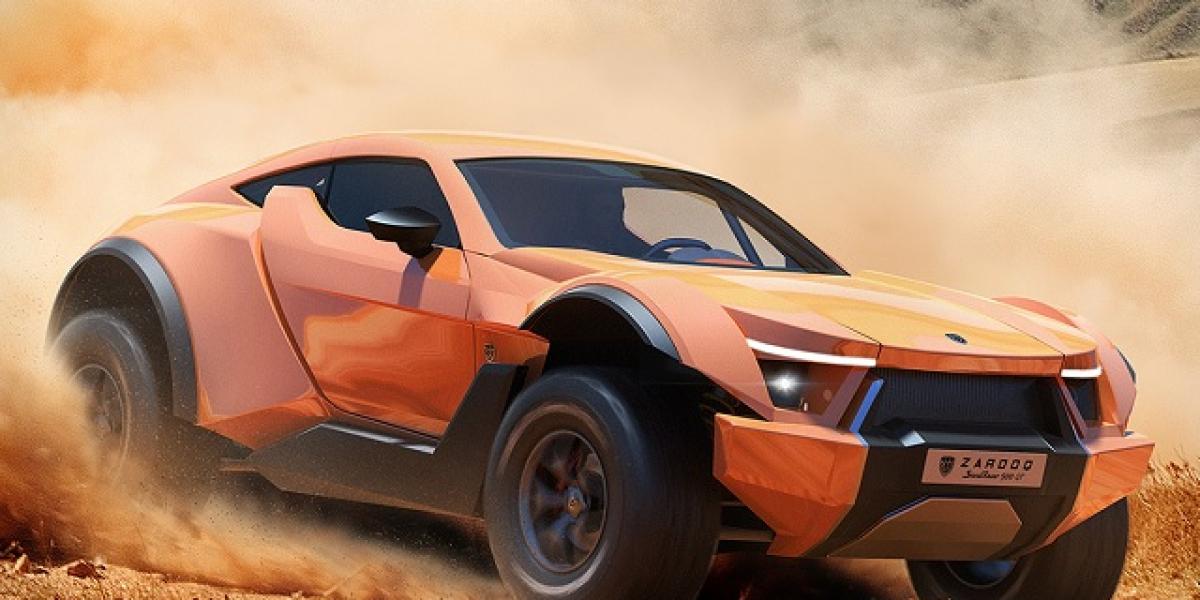 Zarooq 4x4: 525-koňové delo reže piesok! 