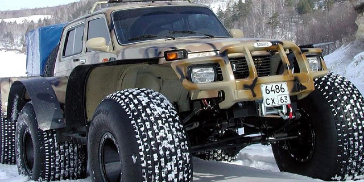Šialené SUV z Ruska: Lada 4x4 Bronto!