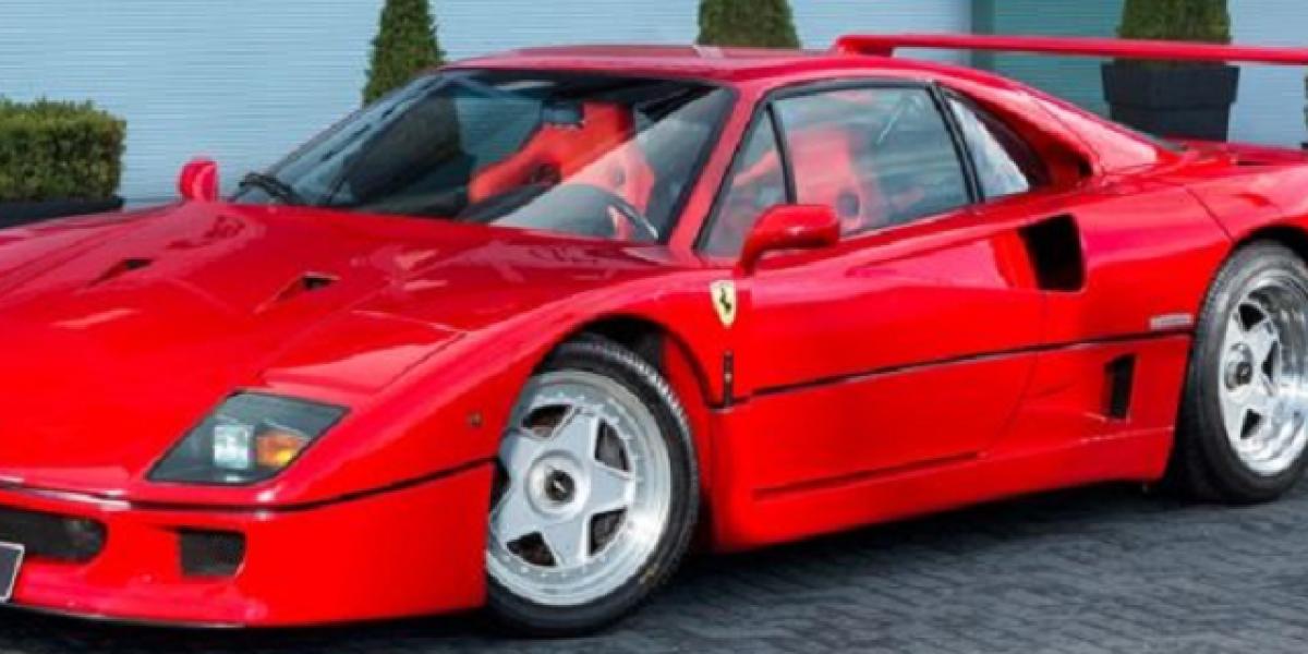 Top investícia, len 11-tisíc najazdených km: Kúp 471 koňové Ferrari F40 slávnej osobnosti!