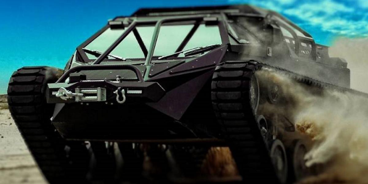 650-koňový Ripsaw EV2: Luxusný obrnený super tank!