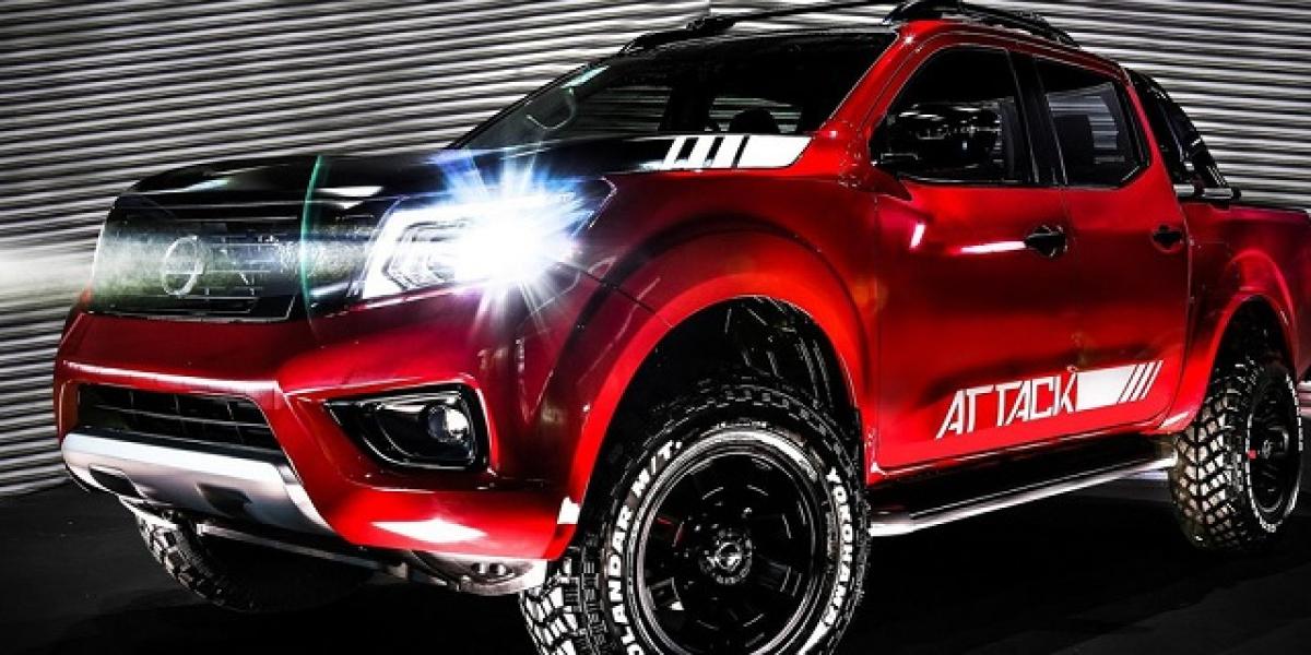 Vylepšená Navara - ešte vyšší podvozok! Nový Nissan Frontier Attack!