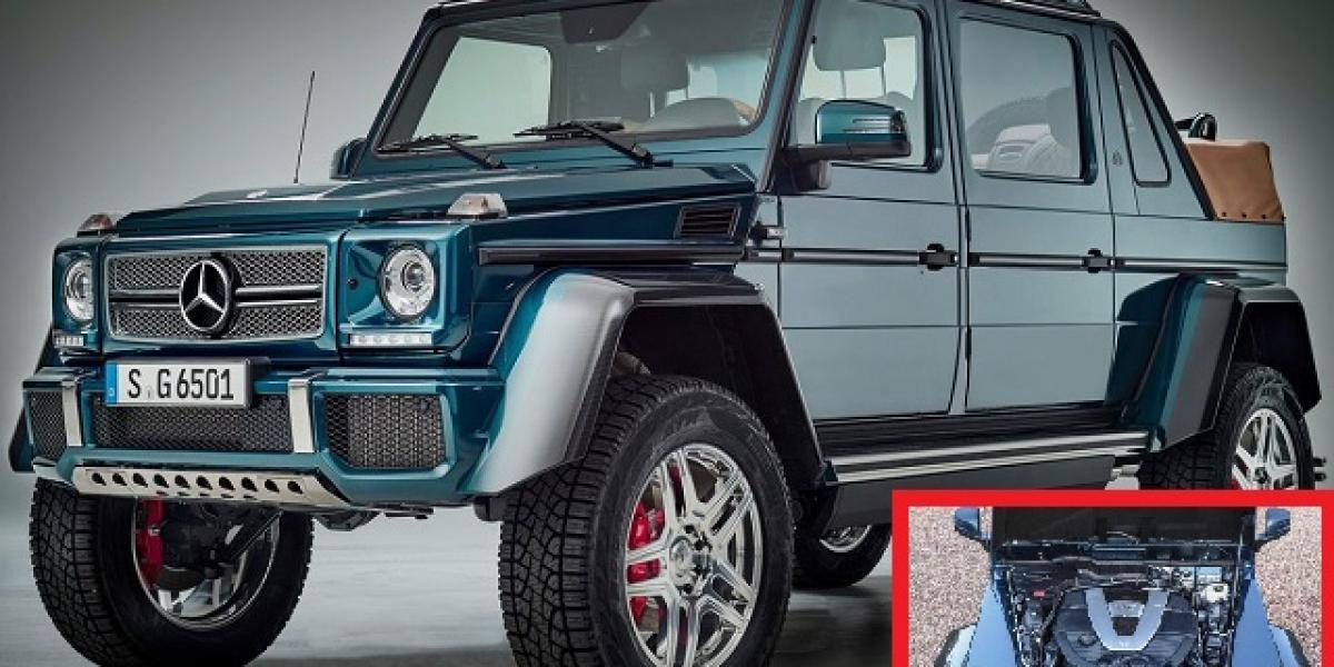 Terénny Maybach: Absurdný luxus, V12 motor a 630 koní bez strechy!