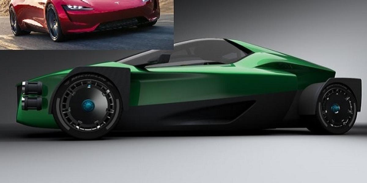 Killer Tesly Roadster: 1341 koní, z 0 na 100 km/h za 1,8 s.!