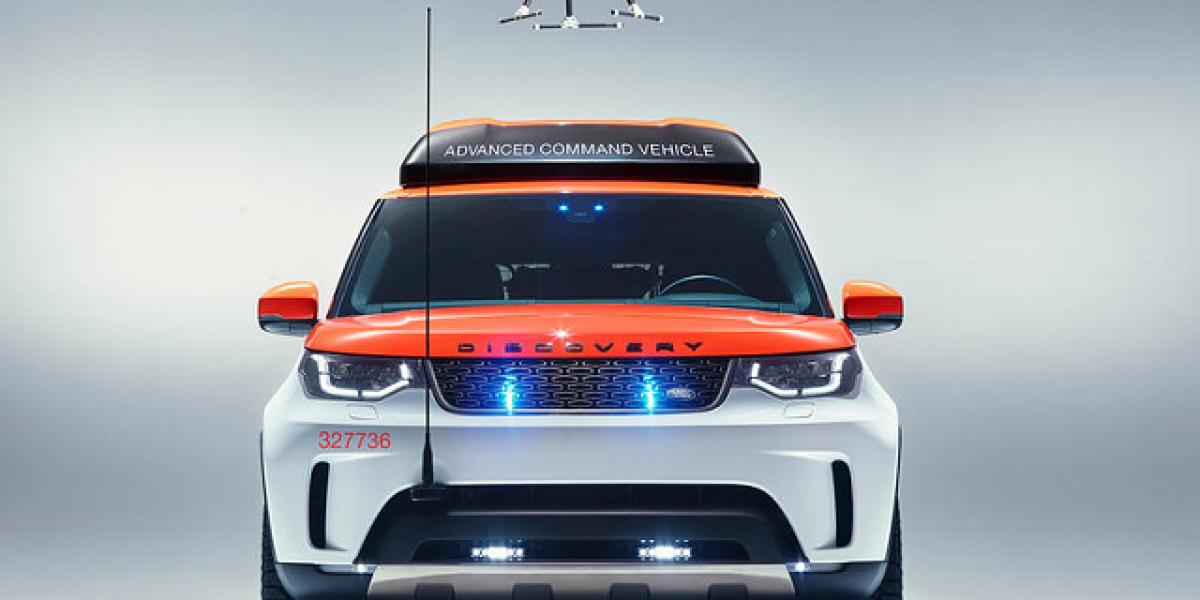 Video: Nový Land Rover Discovery s dronom! 