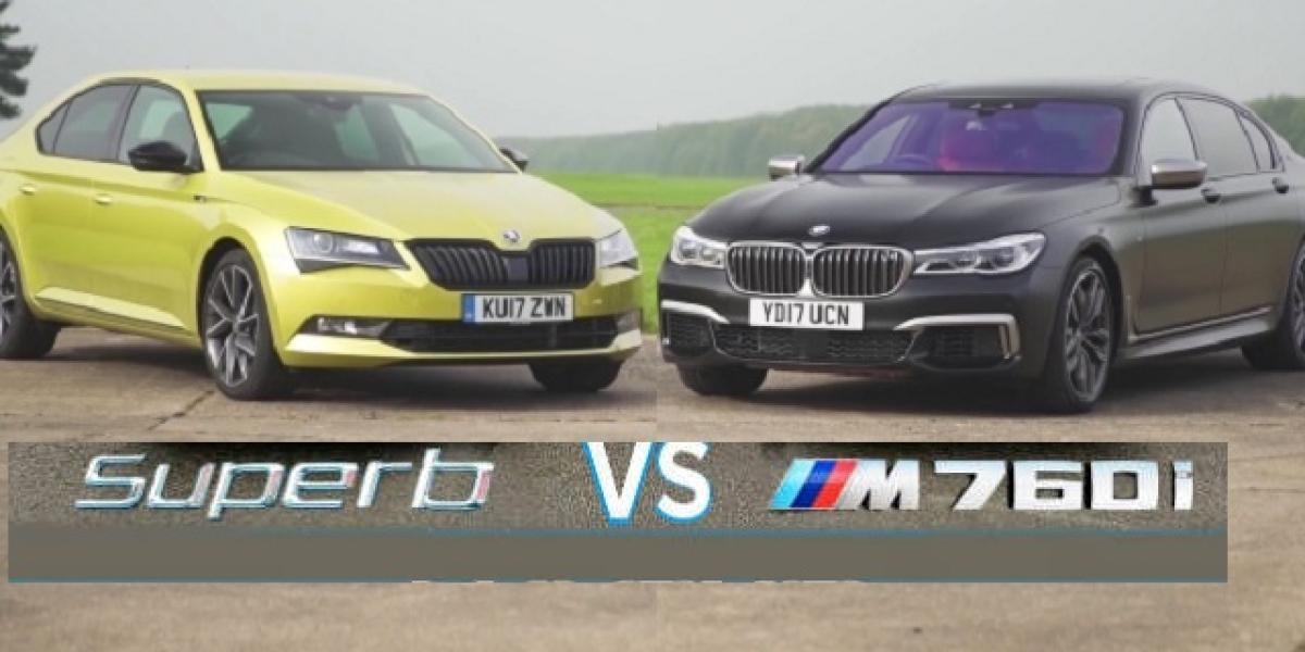 Najrýchlejšia Škoda vs. najrýchlejšie BMW! Porazí Superb M7? 