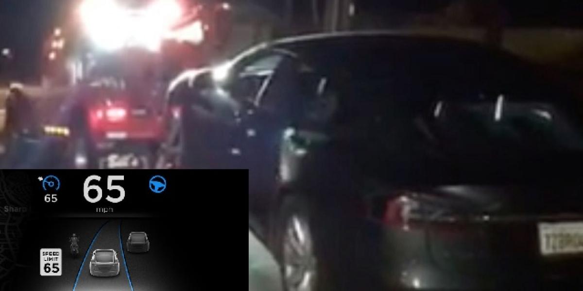 Opitý vodič Tesly spal za volantom: Policajti nevedeli zastaviť autopilota!