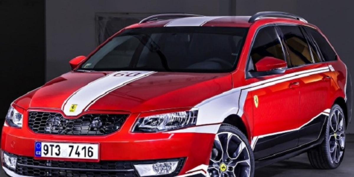 Škoda Octavia Combi Ferrari: Lapač pohľadov za zlomok ceny!