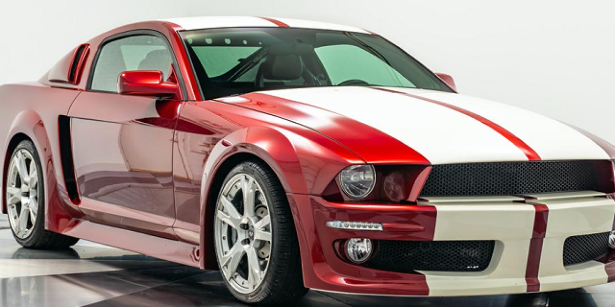 V10 4x4 beštia: Ford Mustang z Lamborghini Gallarda! 