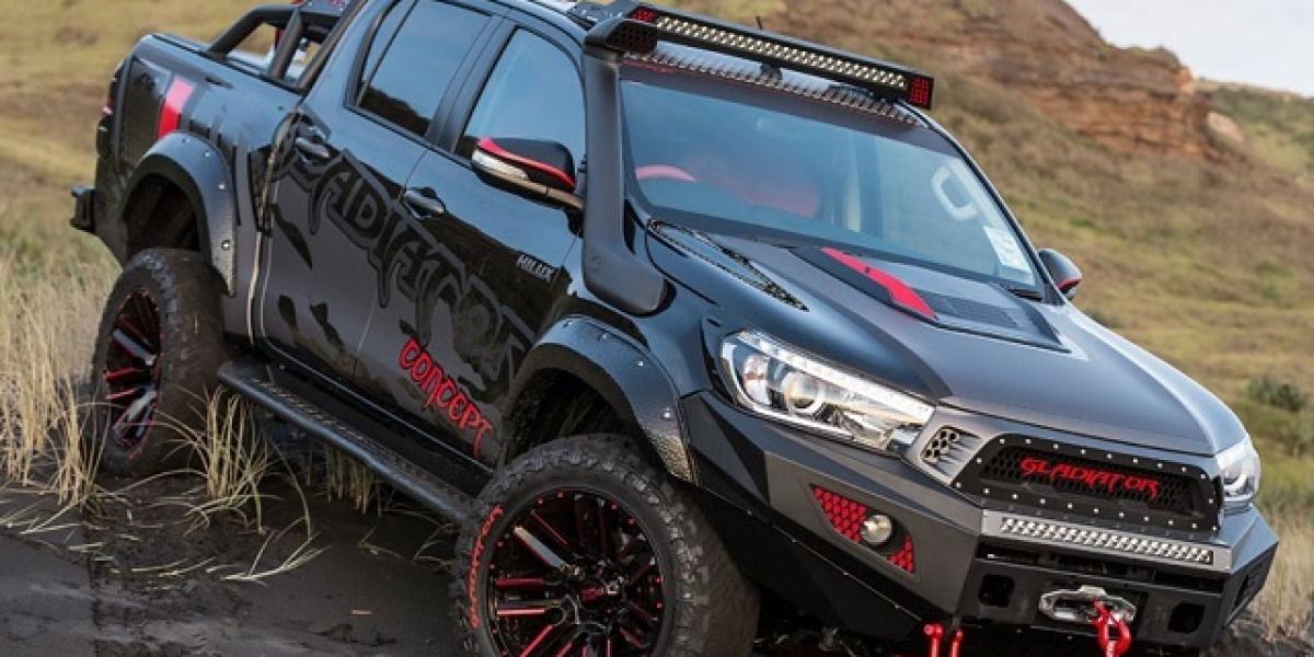 Hilux Gladiator: Terénna šelma v červenej koži!