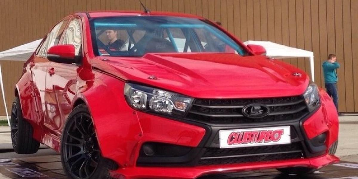 Najextrémnejšia Lada Vesta: Výkon 600 koní + technika Toyoty! 