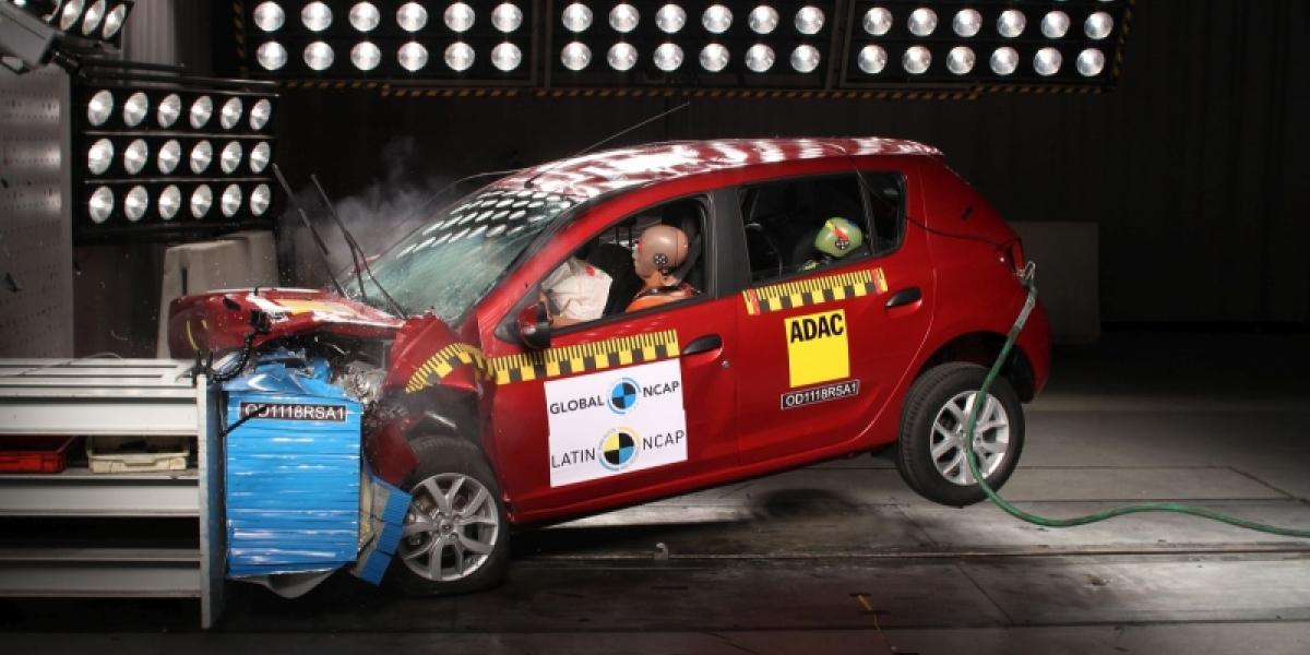 VIDEO: Dacia Sandero v crash teste s 1 hviezdou!