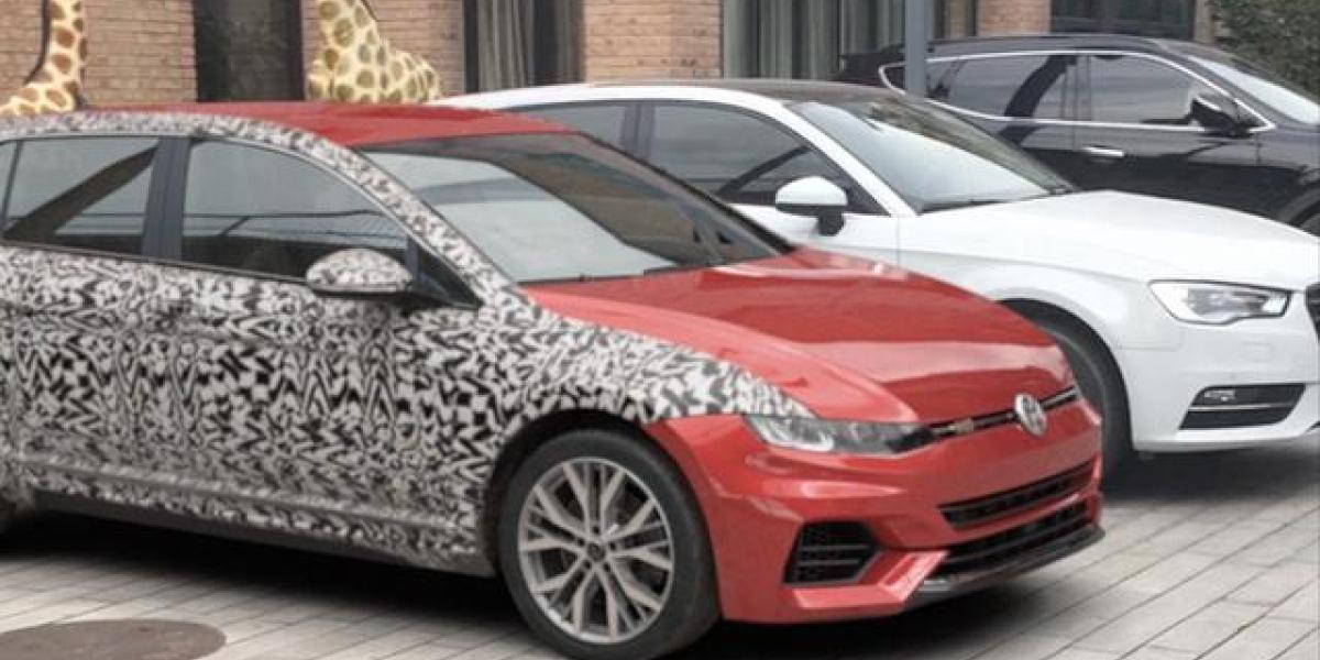 Tajné foto: toto je nový VW GOLF 8. generácie!
