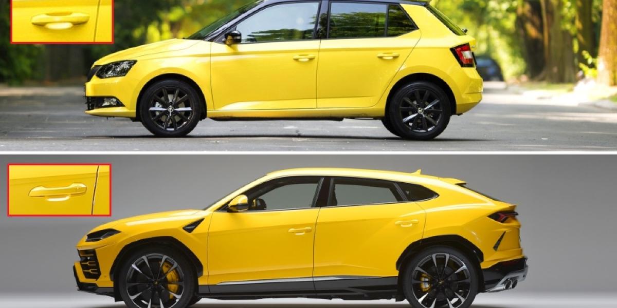 Lamborghini Urus s kľučkami dverí z Fabie!