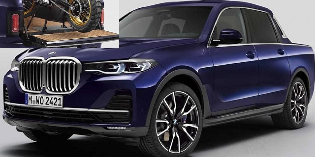 BMW X7 pick-up: 5,15 m luxusu v netradičnej podobe