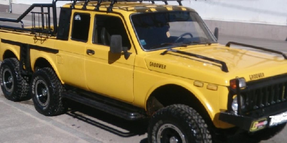 Mercedes G 63 AMG 6x6 lacno? Lada Niva rarita za 6 645 eur!