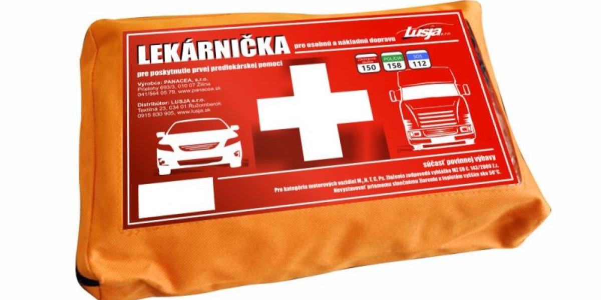 Motoristi nebudú musieť meniť autolekárničky po dobe platnosti
