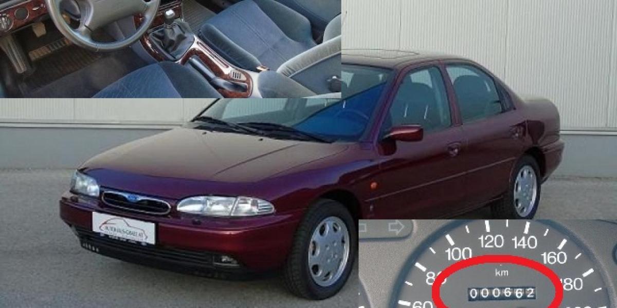 23-ročný Ford na predaj ako nový: Nájazd len 662 kilometrov!