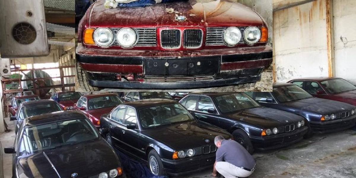 Unikátny nález po 25 rokoch: 11 BMW z roku 1994 s nulovým nájazdom!