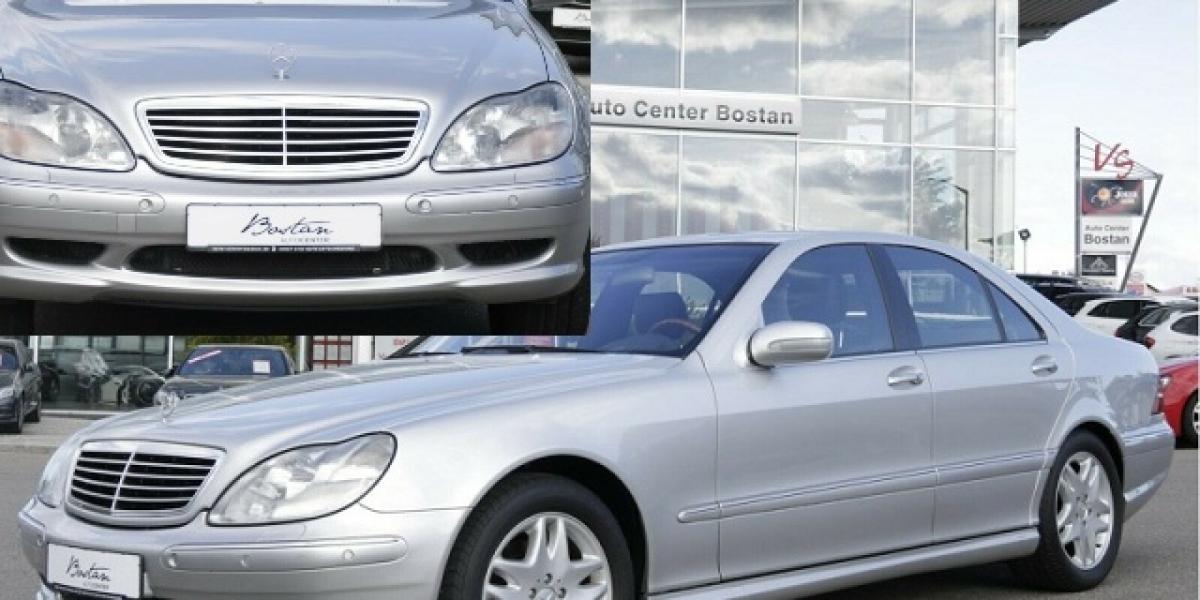18-ročný Mercedes S ako nový: Nájazd 420 km ročne, cena len 13 900 Eur!