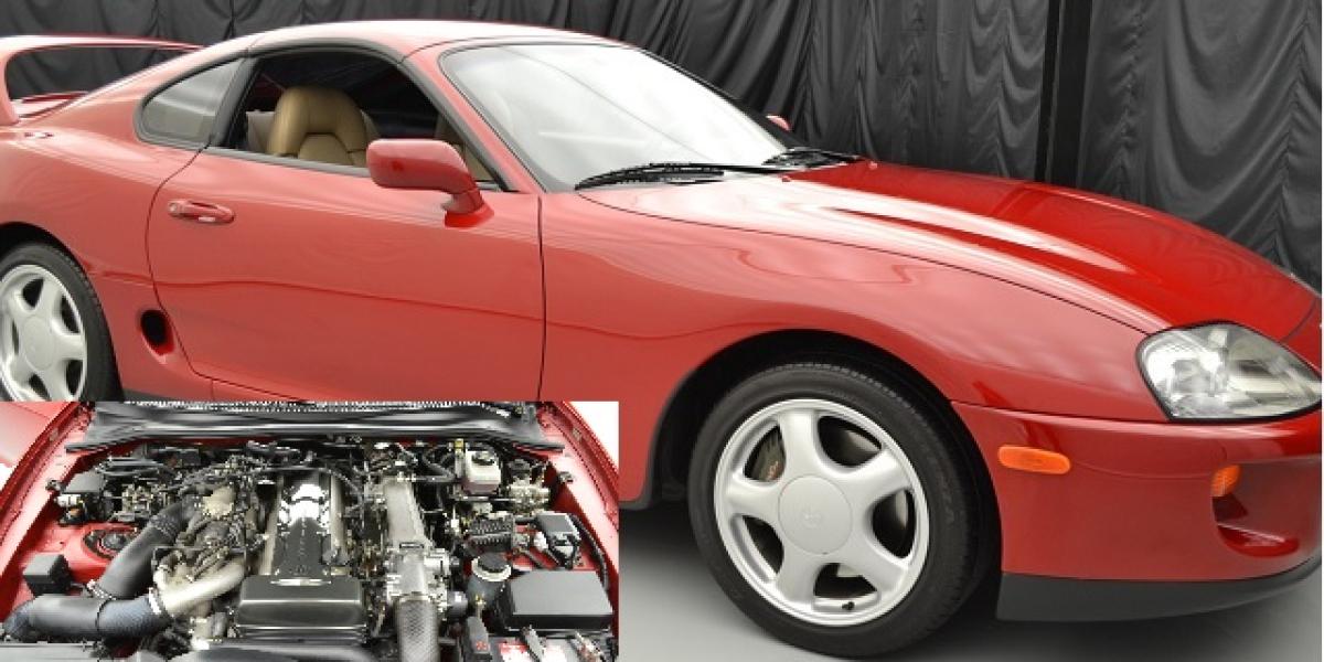 Vzácna 25-ročná Toyota Supra: 320 koní, nájazd len 12 658 km!