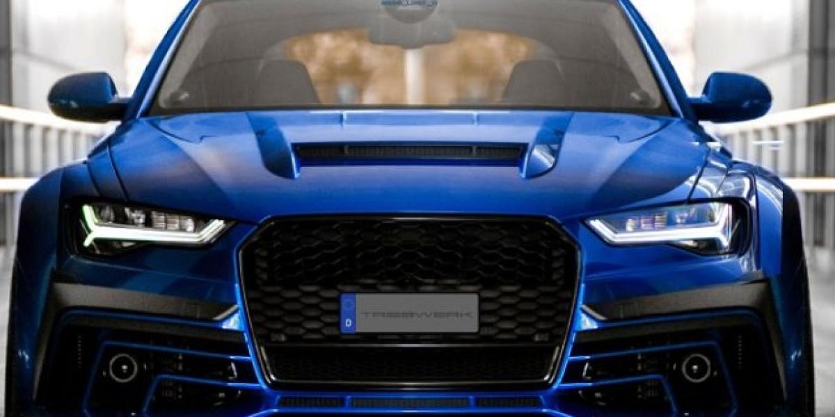 Brutálne Audi RS6: Vytuningovaná beštia v Sepang Blue farbe! 