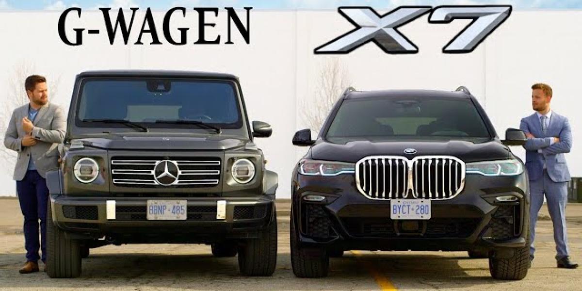 Súboj titánov: 2019 BMW X7 vs. Mercedes G-Class!