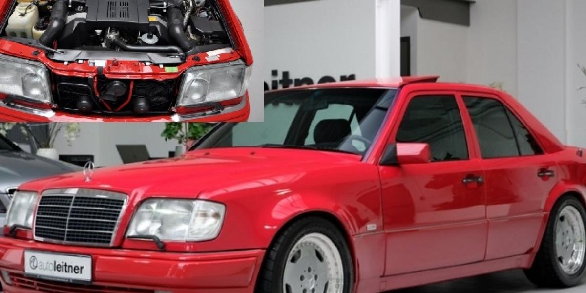 Rarita na predaj: 24-ročný Mercedes E 60 AMG W124