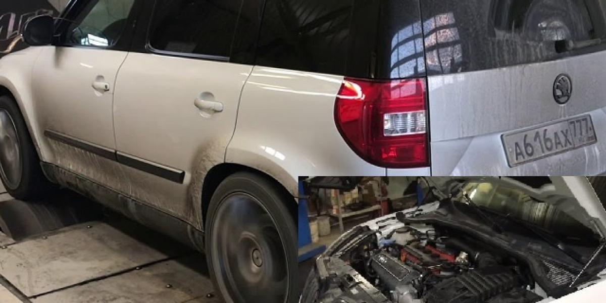 Škoda s motorom Audi RS3: Yeti 2,5 TFSI trhá betón!
