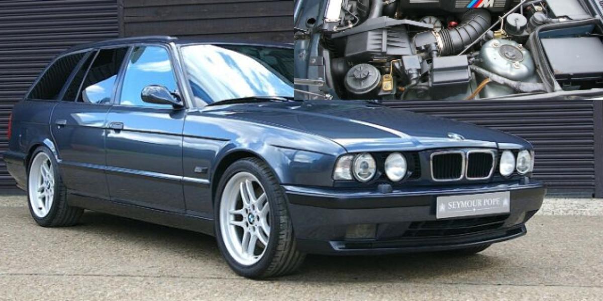 Combi rarita: Vzácne BMW E34 M5 3.8i Touring na predaj!
