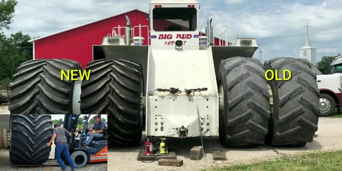 Video: Najväčší traktor na svete - Výmena pneumatík 