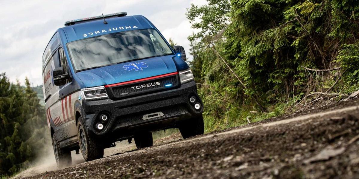 Torsus Terrastorm je Volkswagen Crafter s terénnymi schopnosťami