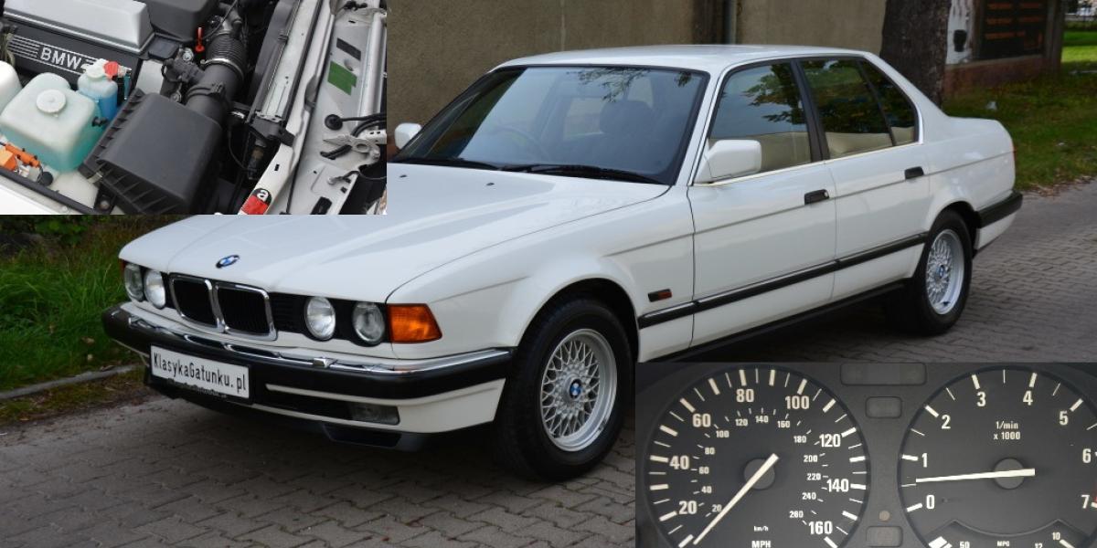 BMW rad 7 ako nové po 28 rokoch: Nájazd len 775 km!