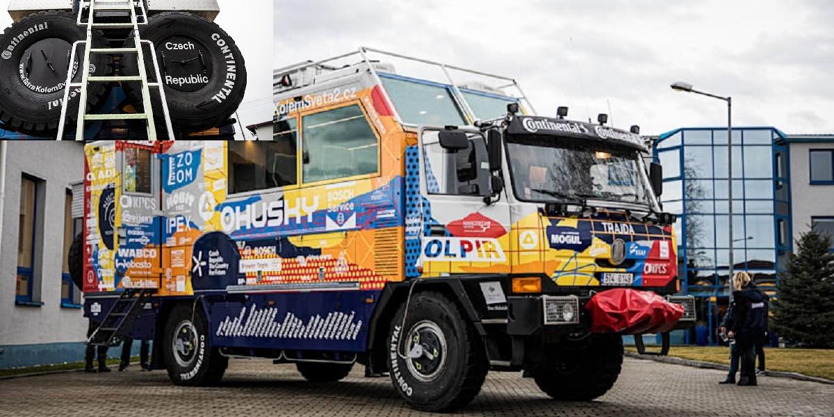 Tatra okolo sveta monštrum: 840 l nádrže paliva, dojazd 2 500 km!