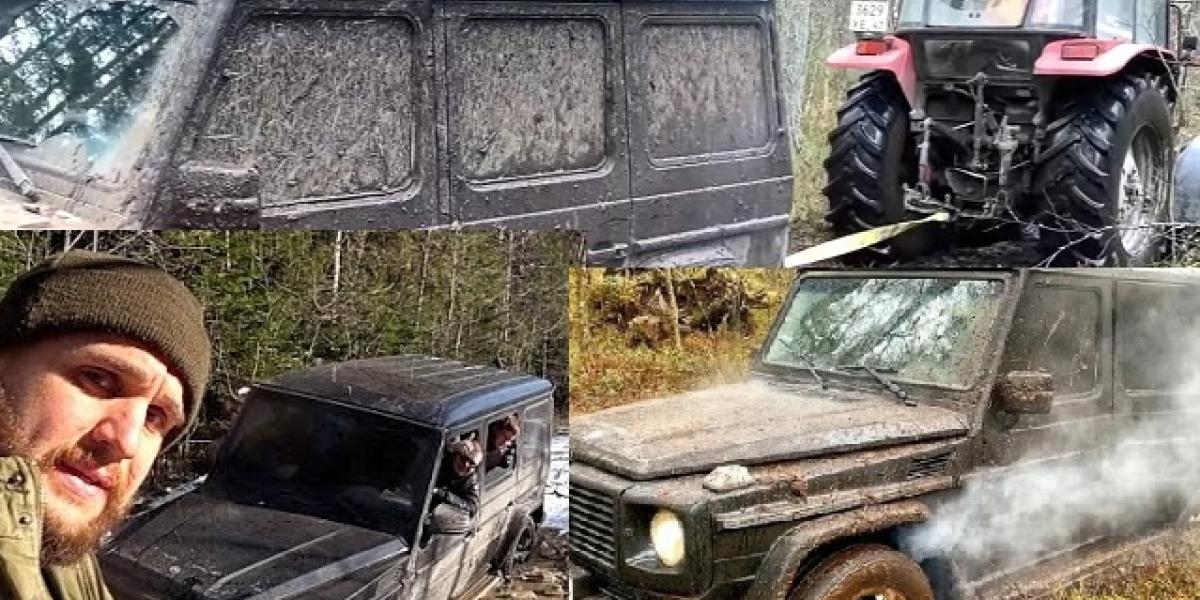 Ruský test odolnosti: Podarilo sa zničiť nezničiteľný Mercedes? 