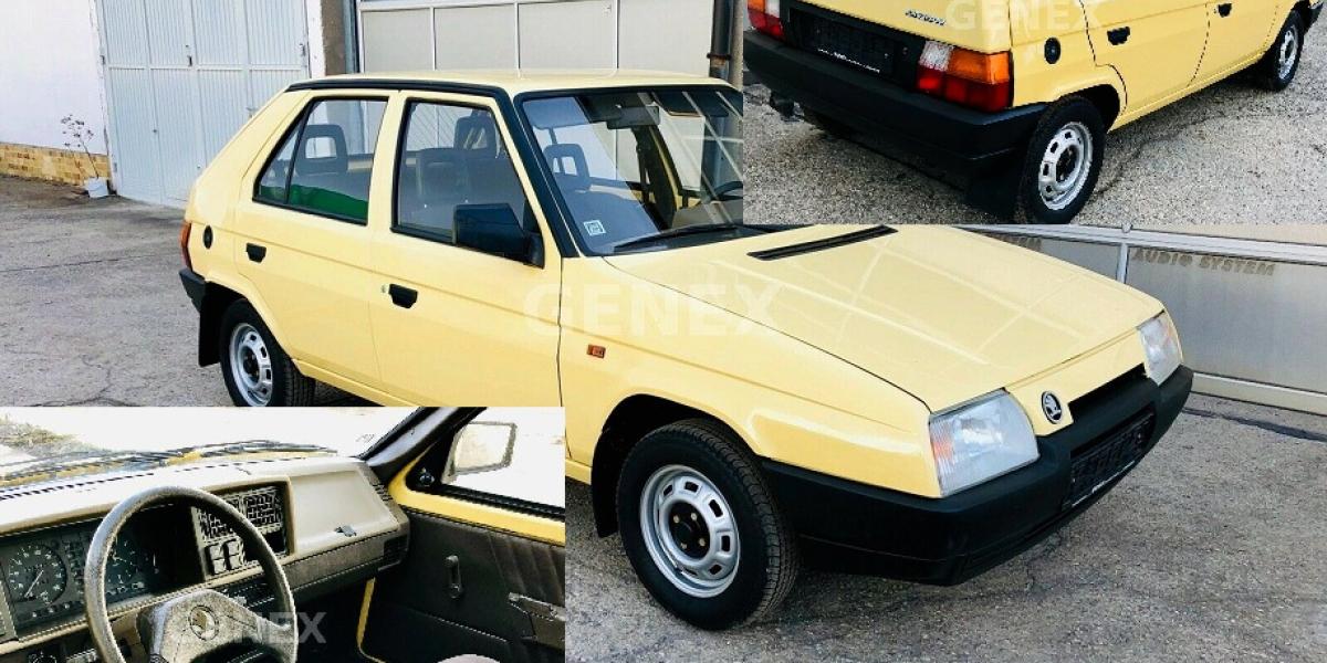 Škoda Favorit ako nová: 17 600 km, cena 7 900 €!