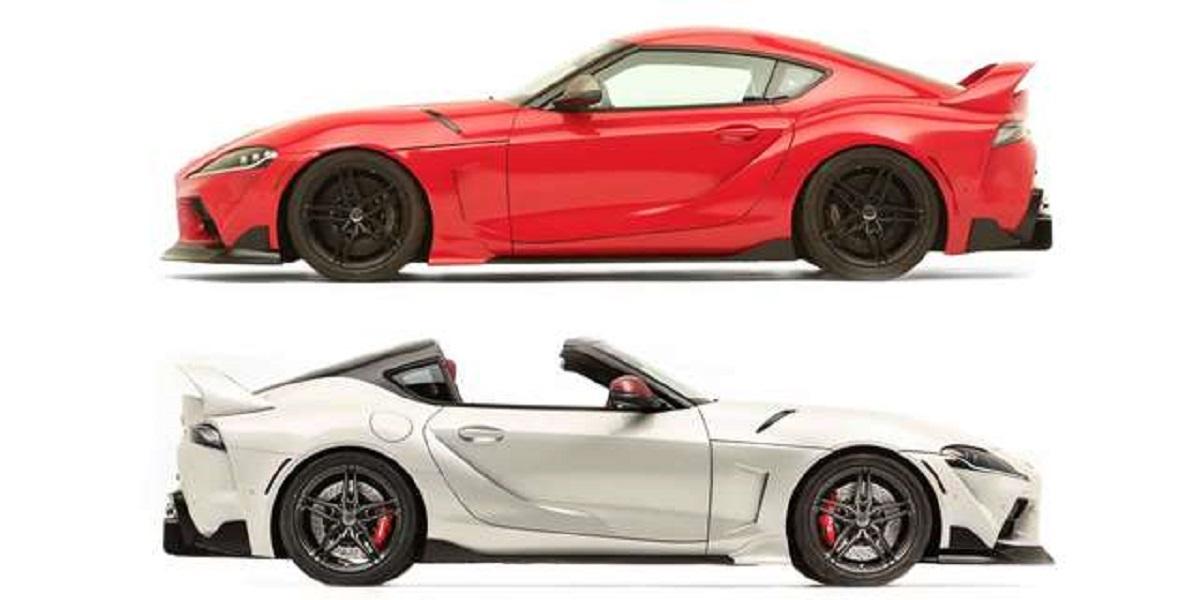 Toyota Supra cabrio:  Vietor vo vlasoch so Supra parametrami
