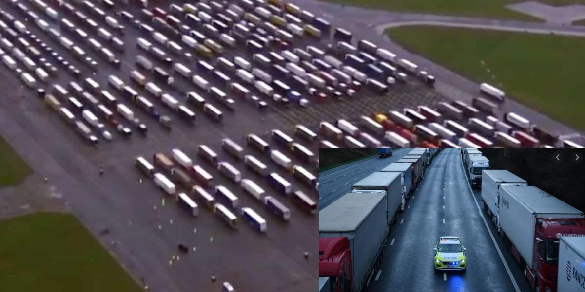 Aktuálne: Tisícky kamiónov na hraniciach Británie kvôli mutácii koronavírusu