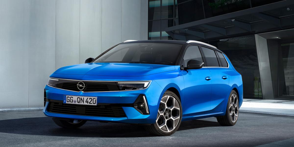 Opel Astra Sports Tourer: Veľký kufor a hybridné pohony prichádzajú