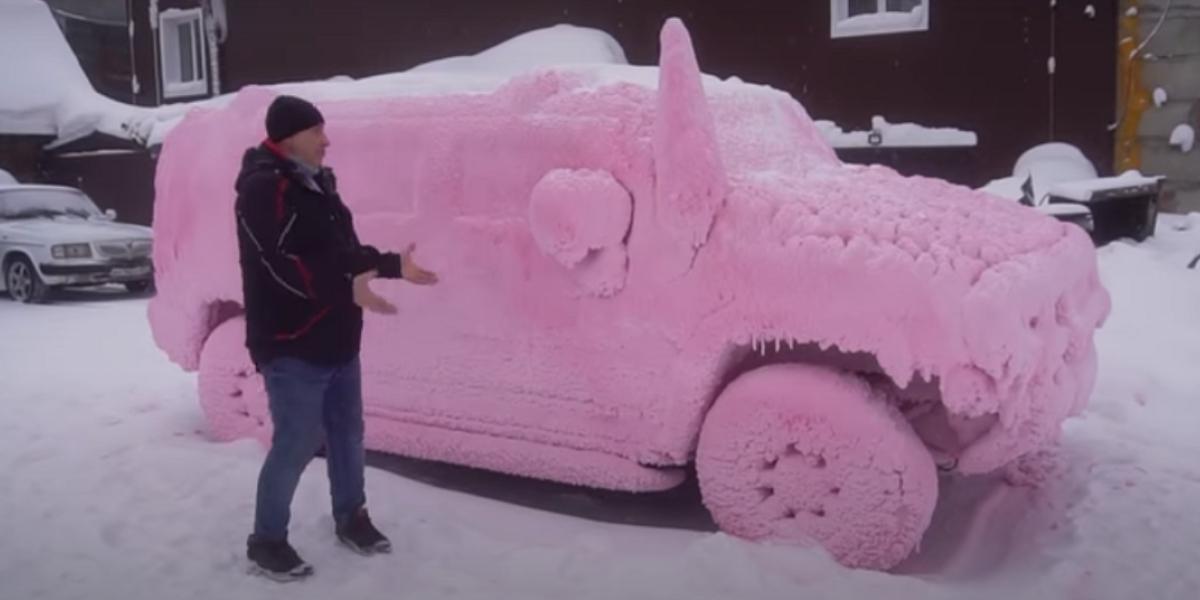 Video: Čo sa stane pri umývaní auta pri -40°C?
