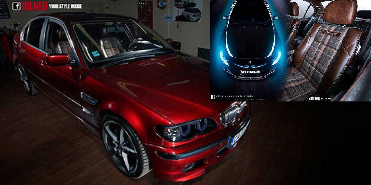 Originálny retro dizajn: BMW E46 legenda od Vilnera