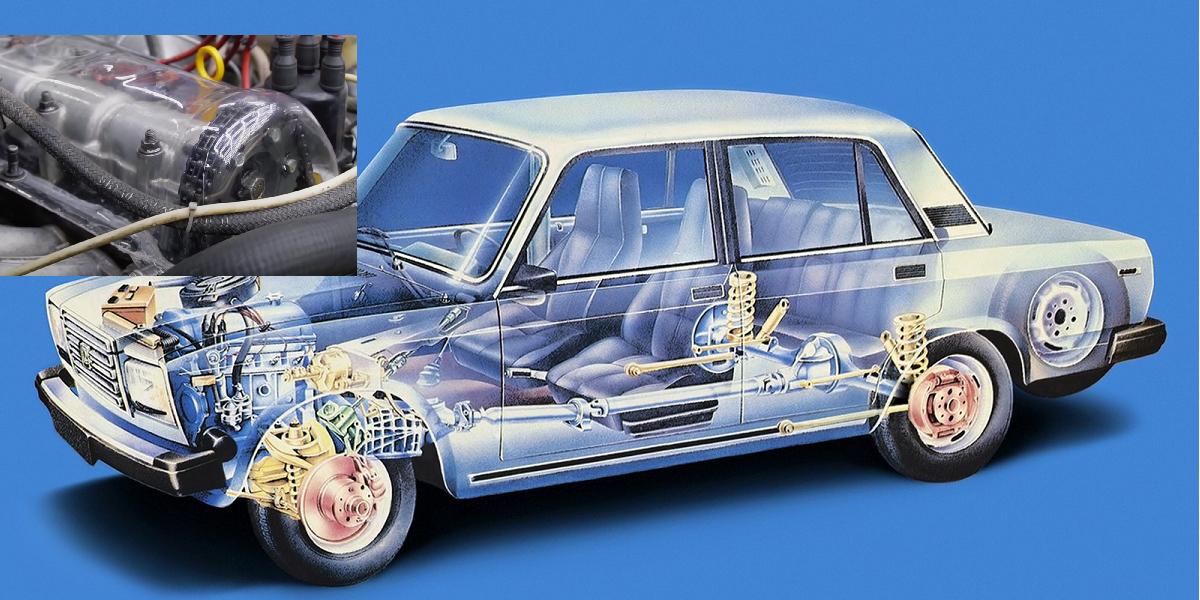 Šialený ruský projekt: Lada s technikou z plexiskla