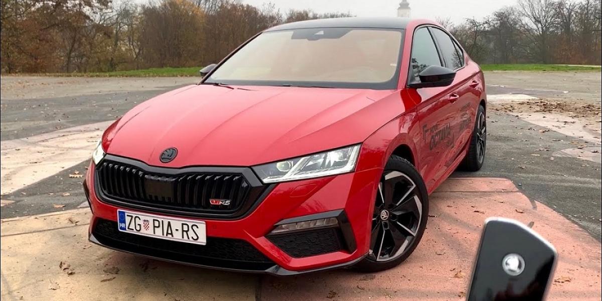 Škoda Octavia RS Combi delo: 264 km/h na nemeckej diaľnici! 
