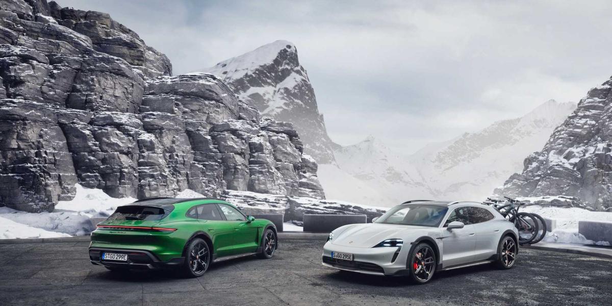 Nová karoséria Porsche Taycan má terénne prvky