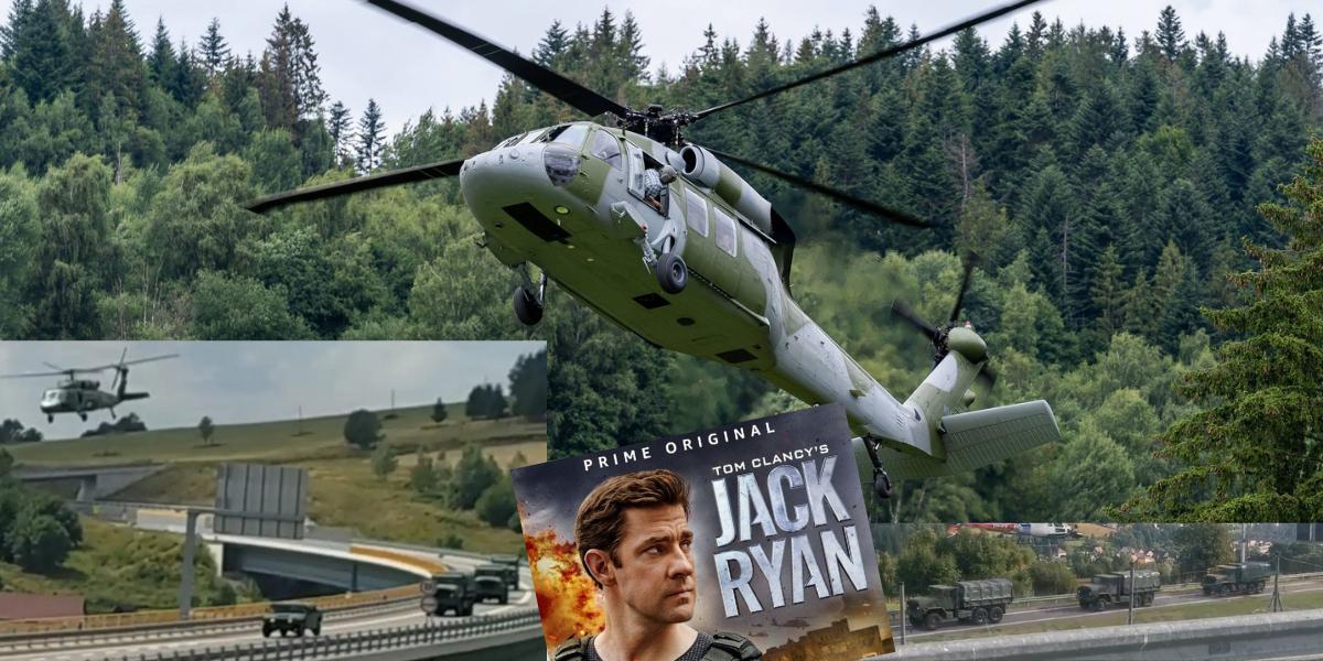 Armádne mašiny a helikoptéry: Natáčanie amerického filmu na D3! 