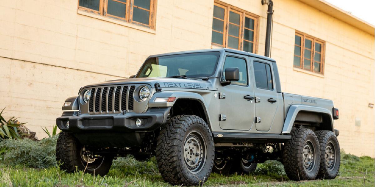 Konkurencia Mercedesu-Benz G63: Next Level Jeep Gladiator 6X6 beštia!
