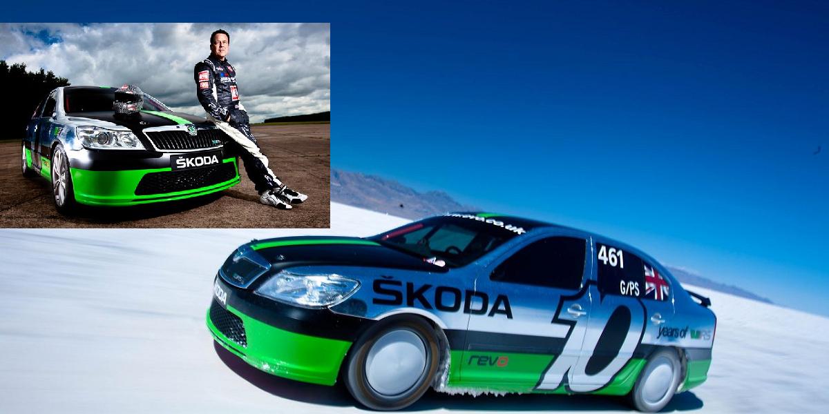 Octavia RS rekordér: 365,5 km/h, najrýchlejší preplňovaný 2-liter už 10 rokov!