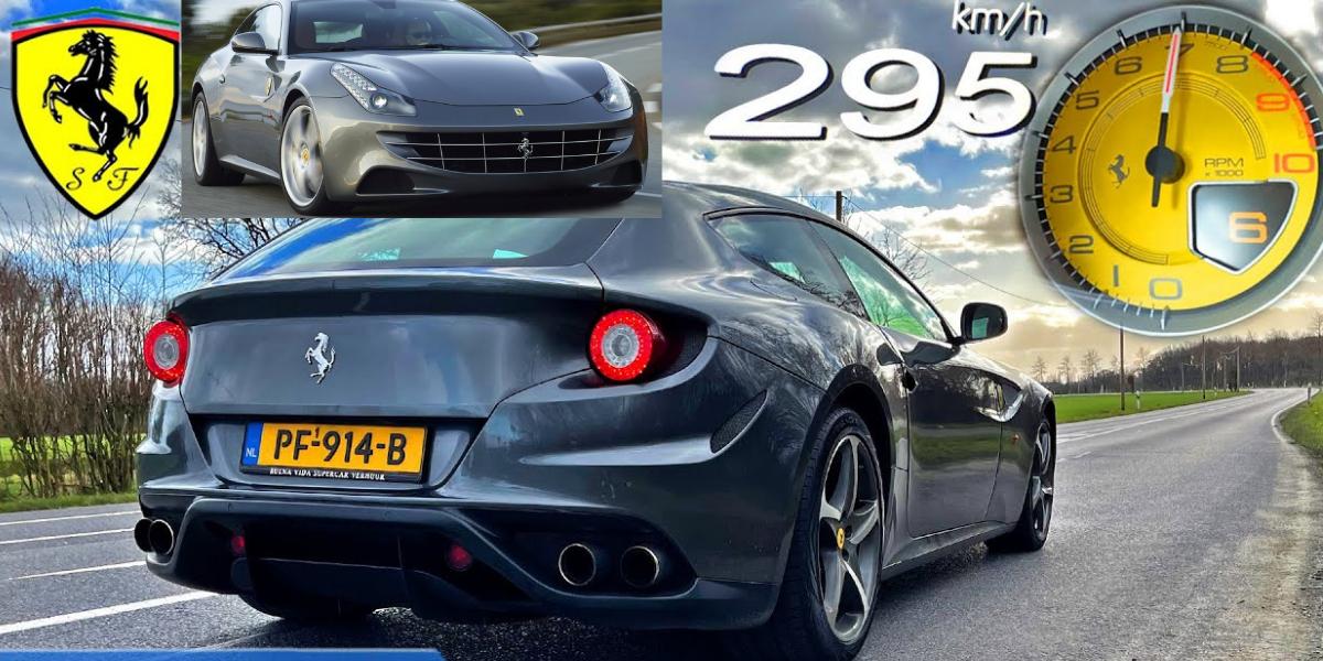 Ferrari FF monštrum pre 4 osoby: Akcelerácia 0 - 300 km/h!